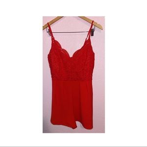 Red jumpsuit ❤️‍🔥